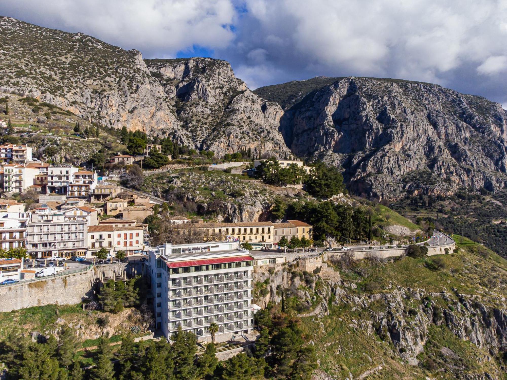 V Hotel Δελφοί Εξωτερικό φωτογραφία